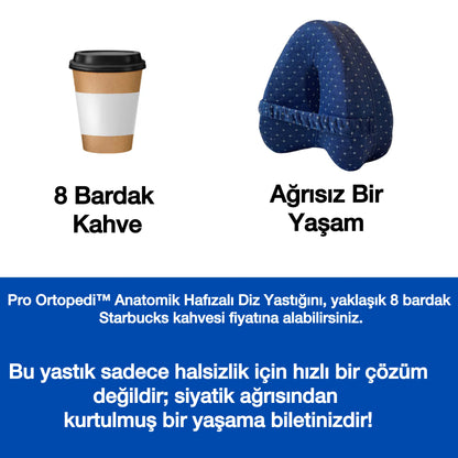 Pro Ortopedi™ Anatomik Hafızalı Diz Yastığı