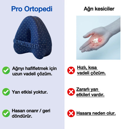 Pro Ortopedi™ Anatomik Hafızalı Diz Yastığı