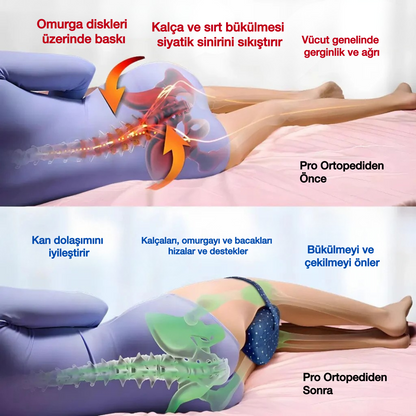 Pro Ortopedi™ Anatomik Hafızalı Diz Yastığı